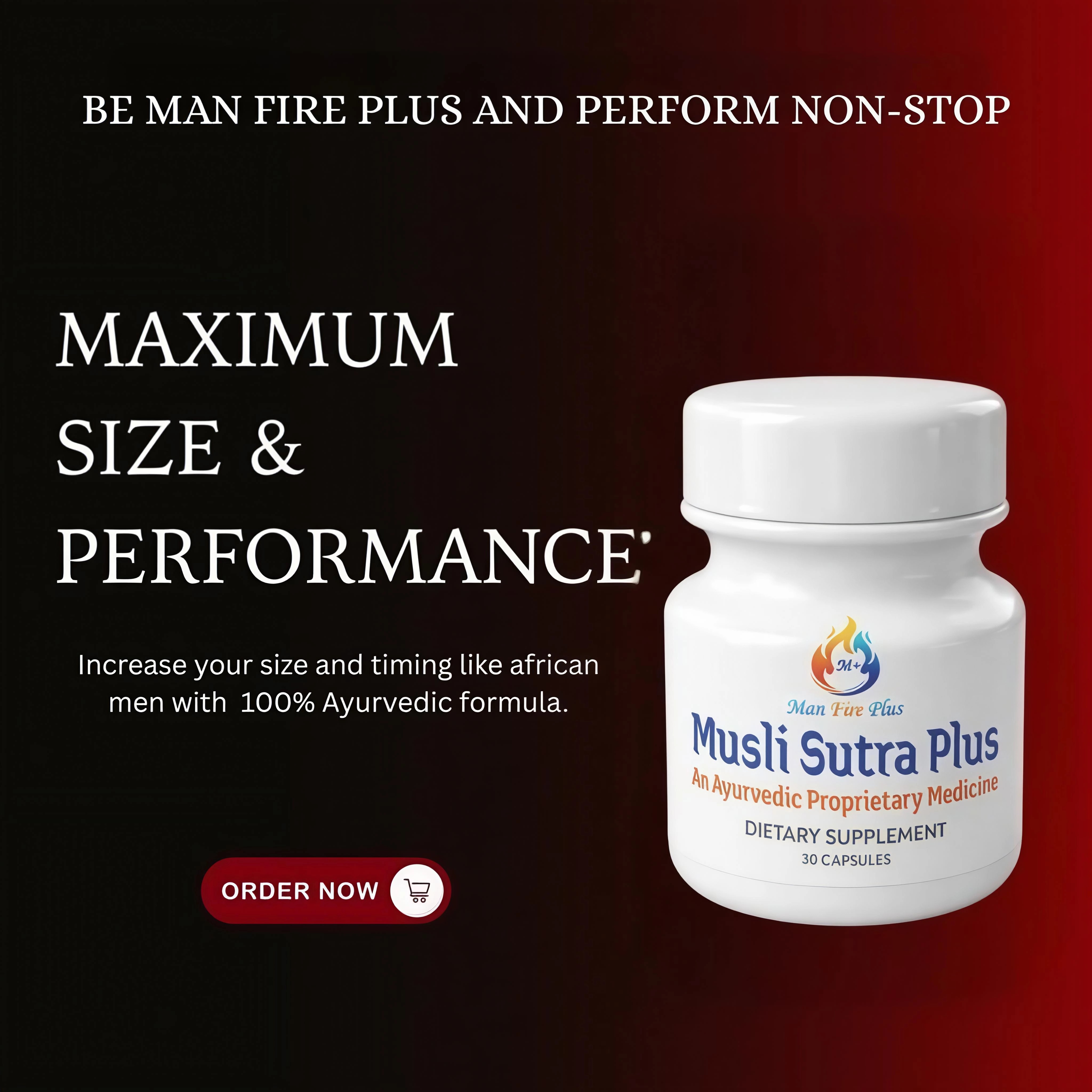 Man Fire Plus size increase